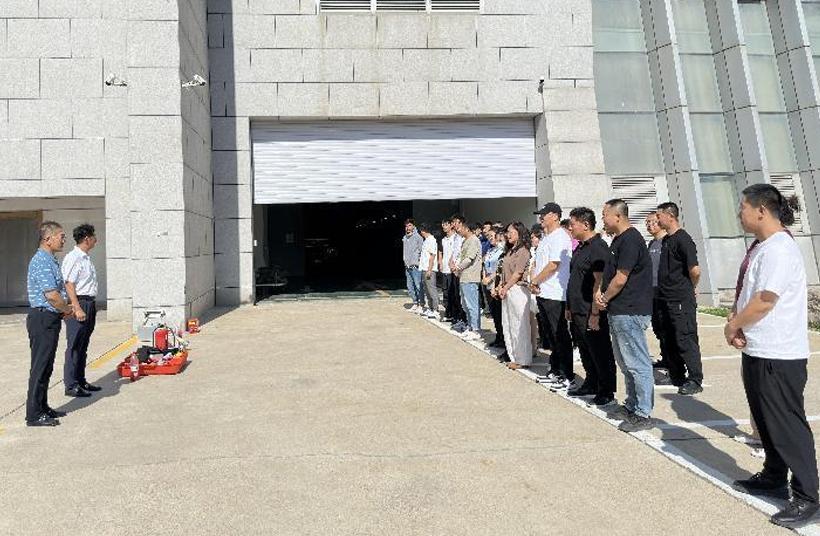 内蒙古博物院开展暑期安全生产消防设备实操培训
